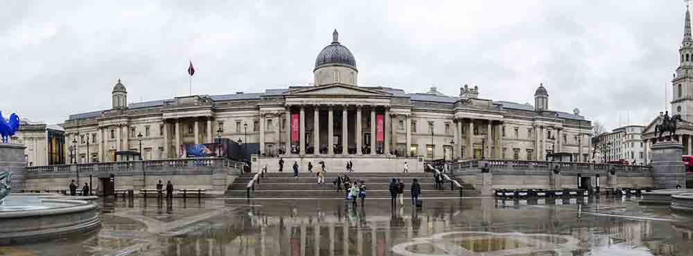 97 - Inglaterra - Londres - Trafalgar Square - National Gallery